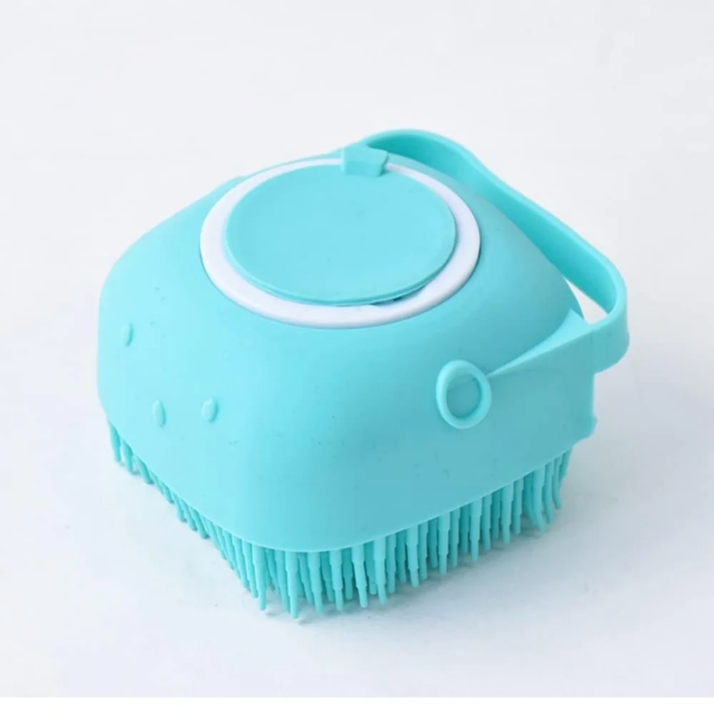 NWT Bath Brush Dog shampoo Dispenser